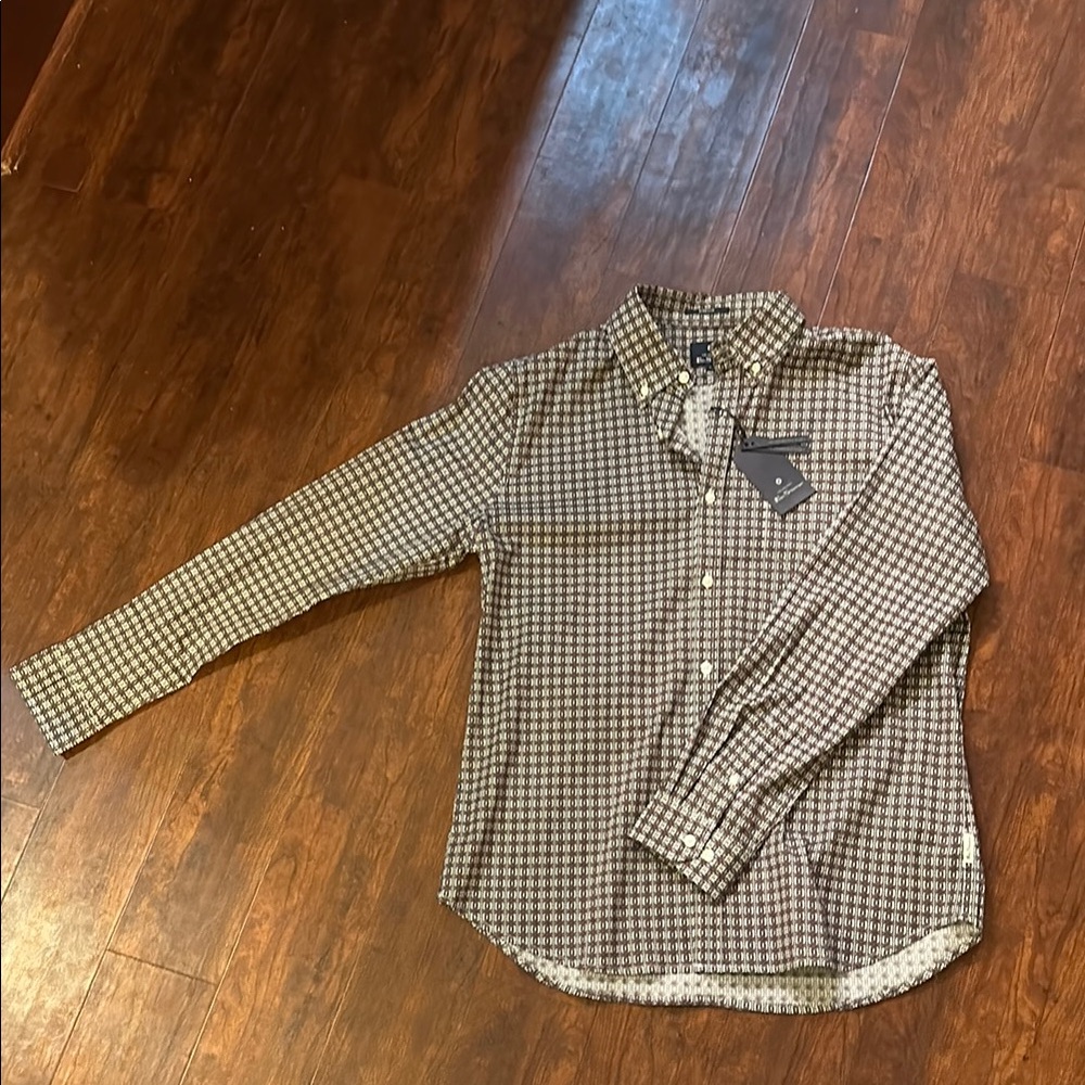 Ben Sherman Patterned Button-Up Shirt